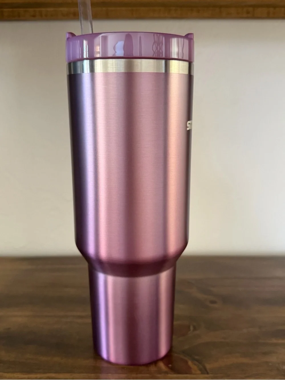 Stanley Quencher 40oz with custom dyed lid